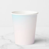 Zeemeermin Zomerzwembad 1e Verjaardagsfeest Papieren Bekers (Achterkant)