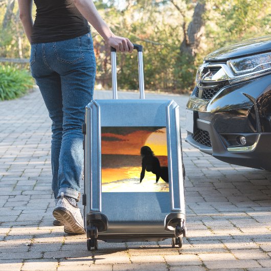 Zeemeermin zonsondergang 1 sticker (Koffer Insitu)