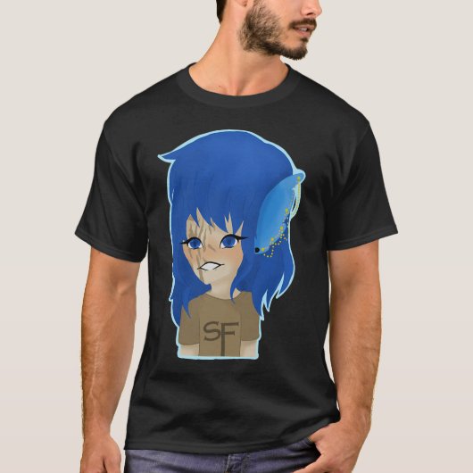Zeemeermin zout t-shirt (Voorkant)
