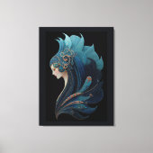 ZEEMEERMIN ZWART #2 CANVAS AFDRUK (Voorkant)