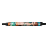 Zeemeermin Zwarte Inkt Pen (Voorkant)