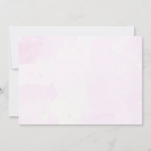 Zeemeermin zwembad onder het Zee 4e verjaardag fot Kaart (Achterkant)