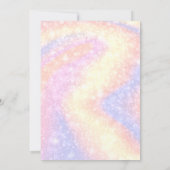 Zeemeermin Zwembad zee Party Roze Verjaardags Brig Kaart (Achterkant)