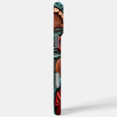 Zeemeermin zwemmen sierlijk tussen levendige Zee l Case-Mate iPhone Case (Achterkant / Rechts)