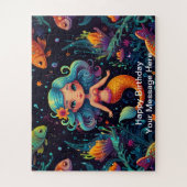 Zeemeerminavonturen onder het Zee Legpuzzel (Verticaal)