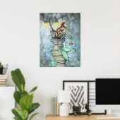 Zeemeerminbank Poster van Molly Harrison (Thuiskantoor)