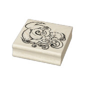 Zeemeerminbloem Rubberstempel (Stempel)