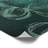 Zeemeerminillustratie Poster (Hoek)