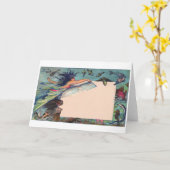 zeemeerminkaart kaart (Gele Bloem)