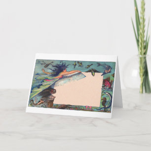 zeemeerminkaart kaart