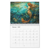 Zeemeerminkalender, 2025 Kalender, Zeemeermin Kalender (Feb 2027)
