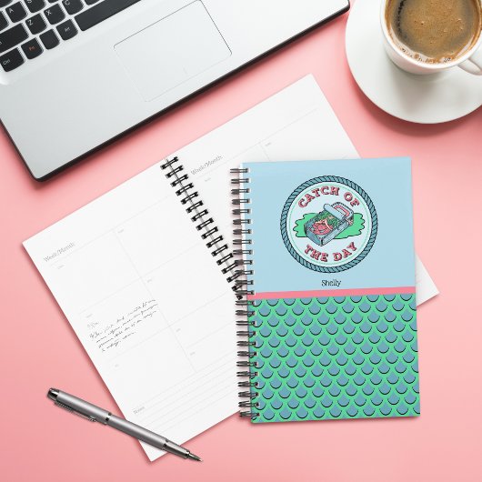 Zeemeerminnelijke vangst van de dag planner