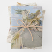  Zeemeerminnelijke zeeschok Beach Starfish Decoupa Inpakpapier Vel (In situ)