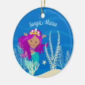  Zeemeerminnelijke Zeiland Keramisch Ornament (Links)