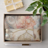 Zeemeerminnen Abstracte Kunst Collage Decoupage Tissuepapier (Geschenk)