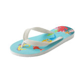 Zeemeerminnen Blonde & Brunette Onderzees Leven Kinder Teenslippers (Schuin)