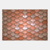 Zeemeerminnen die papierbladen overvullen inpakpapier vel (Voorkant 2)