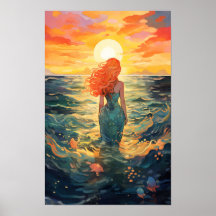 Zeemeerminnen door artistieke beelden #1