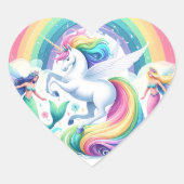 Zeemeerminnen en Eenhoorns Stickers (Voorkant)