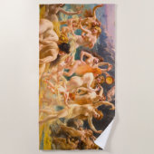 Zeemeerminnen en Engelen Dansen Strandlaken (Voorkant)