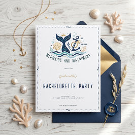 Zeemeerminnen en Huwelijk Oceaan Bachelorette Fees Kaart