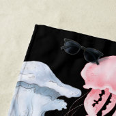 zeemeerminnen en kwallen onder het Zee Strandlaken (In situ)