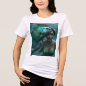 Zeemeerminnen en monsters Tri-Blend shirt (Voorkant)