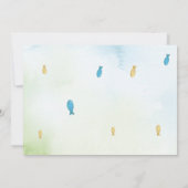 Zeemeerminnen en Piraten Verjaardags Dankkaart Bedankkaart (Achterkant)