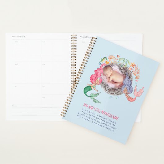 Zeemeerminnen FOTO Baby Planner (Display)