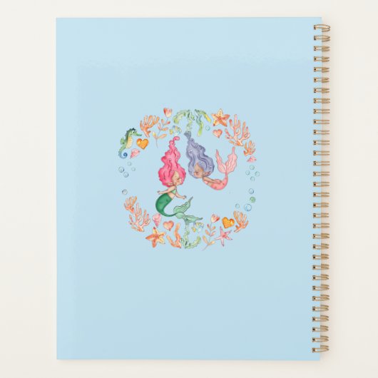 Zeemeerminnen FOTO Baby Planner (Achterkant)
