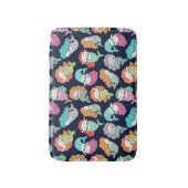 Zeemeerminnen: grillig naadloos patroon. badmat (Voorkant Verticaal)