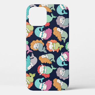Zeemeerminnen: grillig naadloos patroon. Case-Mate iPhone case