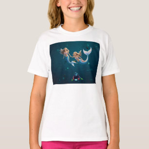 Zeemeerminnen hebben plezier. t-shirt