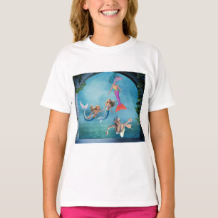 Zeemeerminnen hebben plezier. t-shirt