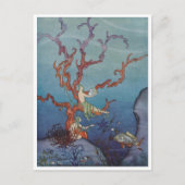  zeemeerminnen het Zee nimfen Briefkaart (Voorkant)