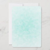 Zeemeerminnen & Kwallen Onder het Zee Baby shower Kaart (Achterkant)