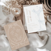 Zeemeerminnen & Martini Coastal Vrijgezellenfeest Kaart