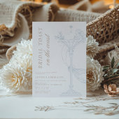 Zeemeerminnen & Martini Coastal Vrijgezellenfeest Kaart