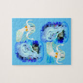 Zeemeerminnen met dreadlocks Thunder_Cove Legpuzzel (Horizontaal)
