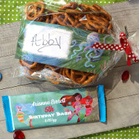 Zeemeerminnen & Octopus Favor & Snoep Bar Wrapper