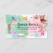 Zeemeerminnen onder de Zee — luieraffle Informatiekaartje (Voorkant)