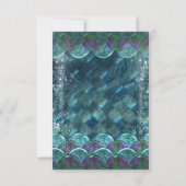 Zeemeerminnen onder het tabelnummer van de Partij  Kaart (Achterkant)