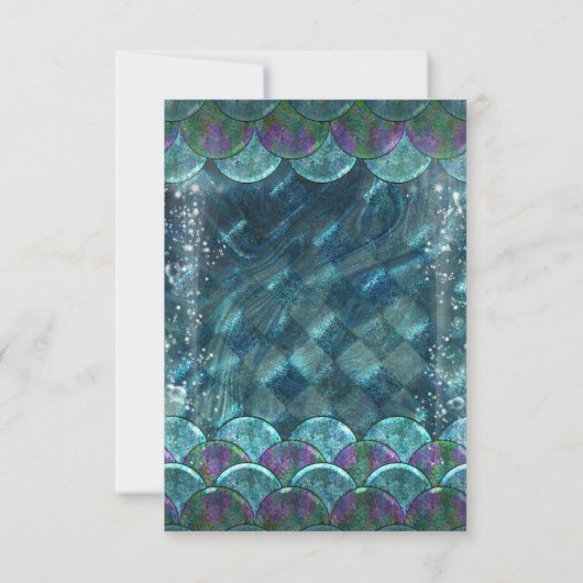 Zeemeerminnen onder het tabelnummer van de Partij  Kaart (Achterkant)