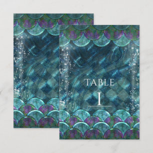 Zeemeerminnen onder het tabelnummer van de Partij  Kaart