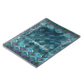 Zeemeerminnen onder het Zee betoverde magisch Notitieboek (Linkerzijde)