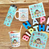 Zeemeerminnen onder het Zee Foto Kids Verjaardagsf Papieren Bekers