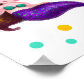  zeemeerminnen onder het Zee meisjes verjaardag Poster (Hoek)