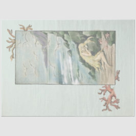  zeemeerminnen onder Zee V2 Tissuepapier