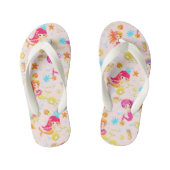 Zeemeerminnen Peach Pink Kinder Teenslippers (Voetbed)