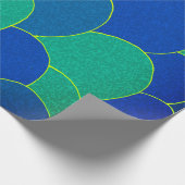 Zeemeerminnen plakpapier cadeaupapier (Hoek)